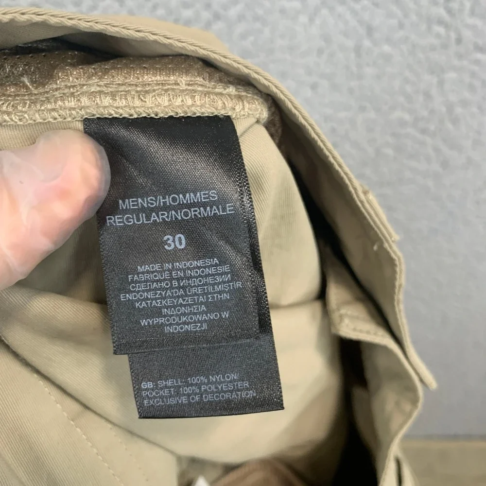 The North Face Hiking Pants Mens 30x30 Paramount Trail Beige Cargo Utility